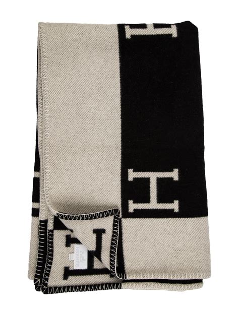 hermes blanket black|Hermes throw blanket price.